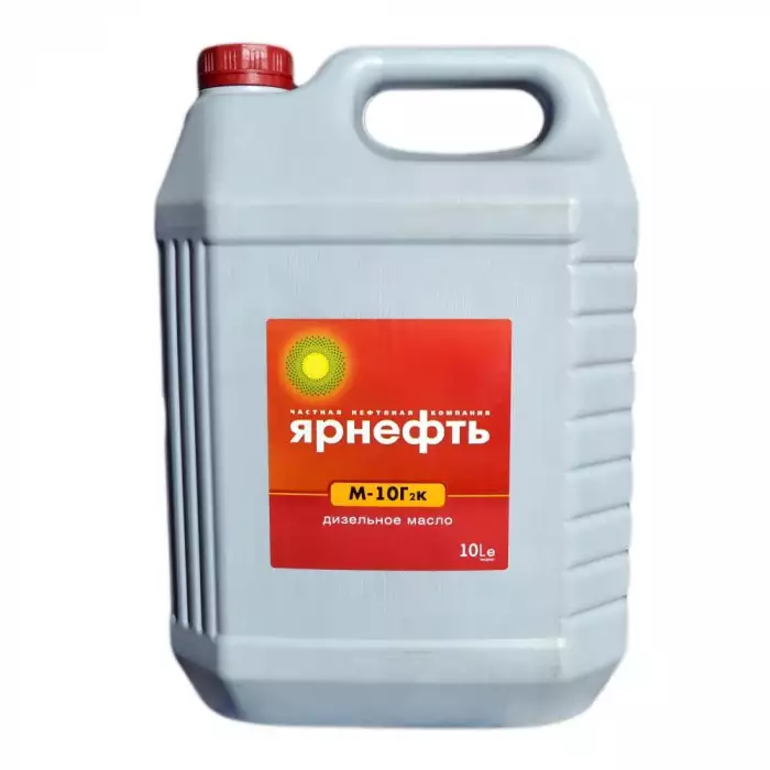 Индустриальное моторное масло Ярнефть М10Г2К 10л