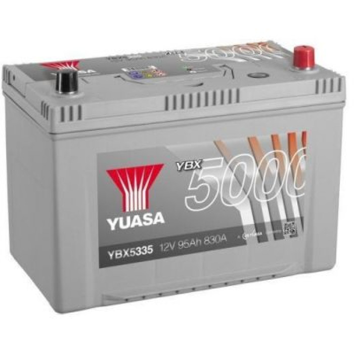Автомобільний акумулятор YUASA SILVER Japan 6СТ-95Ah АзЕ ASIA 830A (EN) YBX5335