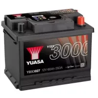 Автомобильный аккумулятор YUASA SMF 6СТ-60Ah АзЕ 550A (EN) YBX3027