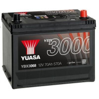 Автомобильный аккумулятор YUASA SMF Japan 6СТ-70Ah АзЕ ASIA 570A (EN) YBX3068