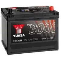 Автомобильный аккумулятор YUASA SMF Japan 6СТ-70Ah АзЕ ASIA 570A (EN) YBX3068