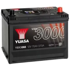 Автомобильный аккумулятор YUASA SMF Japan 6СТ-70Ah АзЕ ASIA 570A (EN) YBX3068