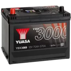 Автомобільний акумулятор YUASA SMF Japan 6СТ-70Ah Аз ASIA 570A (EN) YBX3069