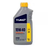 Автомобильное моторное масло YUKO DYNAMIC 15W-40 1л 4823110401590