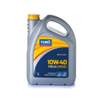 Автомобільна моторна олива YUKO MEGA DIESEL 10W-40 5л