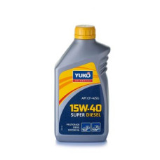 Автомобільна моторна олива YUKO SUPER DIESEL 15W-40 1л