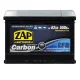 Автомобильный аккумулятор ZAP Carbon EFB (L2) 62Ah 550A R+ 562 05z