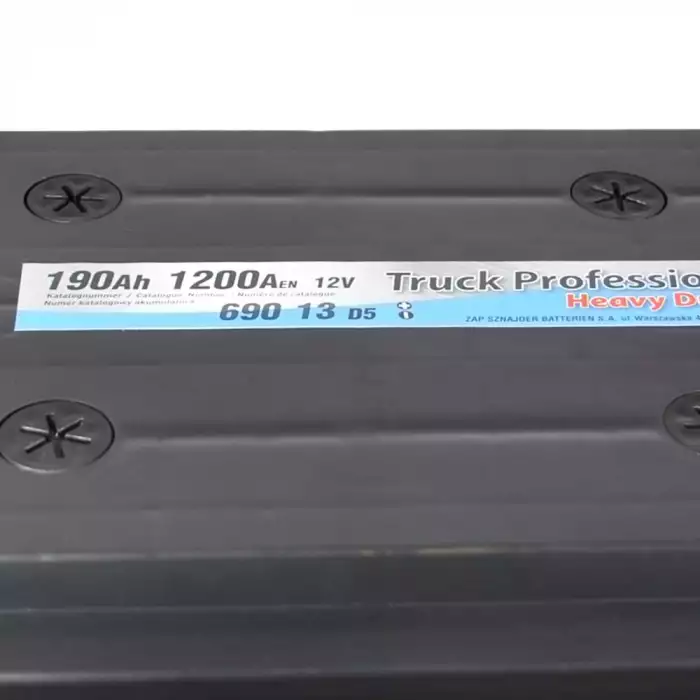 Автомобильный аккумулятор ZAP Truck Freeway 6СТ-190Ah Аз 1050A (EN) 690 13z