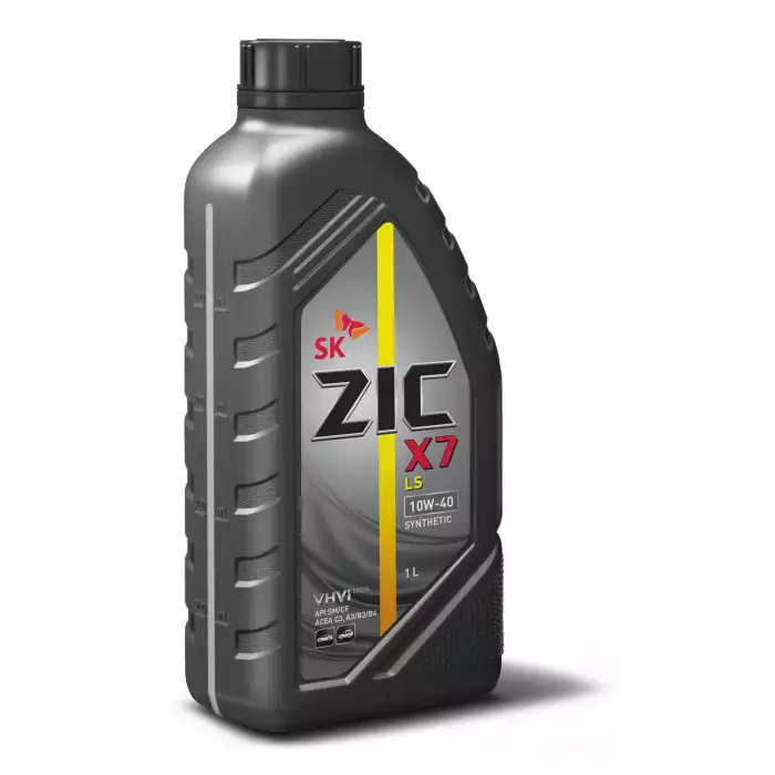 Автомобільна моторна олива ZIC X7 LS (A +) 10W-40 1л