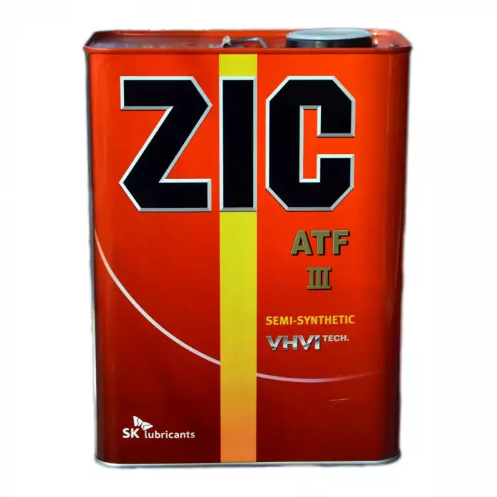 Масло трансмиссионное ZIC ATF-III 4л