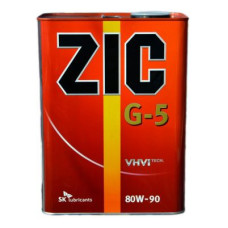 Олива трансмісійнa ZIC G-5 80W-90 GL-5 4л