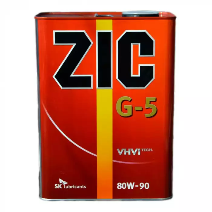 Масло трансмиссионное ZIC G-5 80W-90 GL-5 4л