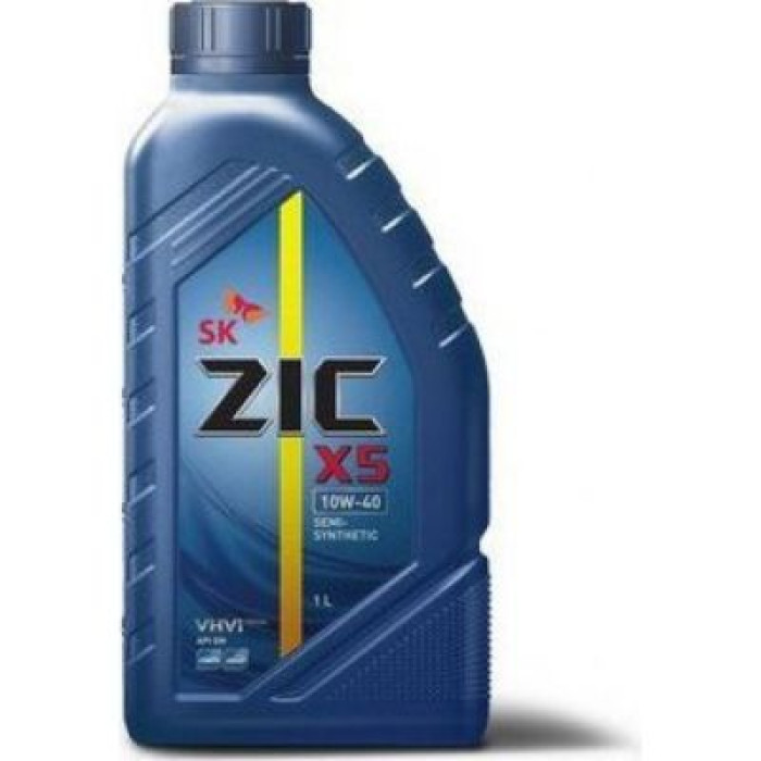 Автомобильное моторное масло ZIC X5 (A) 10W-40 1л