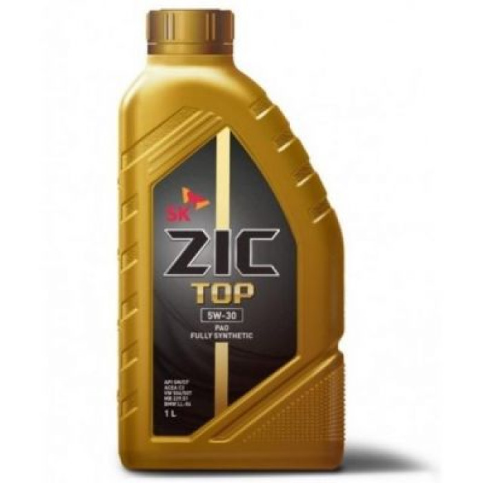 Автомобильное моторное масло ZIC TOP (XQ TOP) 5W-30 1л