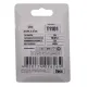 Автолампа Zollex LED T1101 1шт. (T10, white, 12V, 1W HPx1)