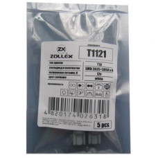 Автолампа Zollex LED T1121 1шт. (T10, white, 12V, SMD 2835+5050x6)
