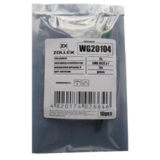 Автолампа Zollex LED WG20104 1шт. (T5, green, 12V, SMD 2835x1)