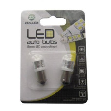 Автолампа Zollex LED 9S1102 1шт. (BA9S, white, 12V, 1W HPx1)