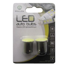 Автолампа Zollex LED S0811 1шт. (S25/BA15S, white, 12V, COBx1)