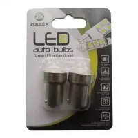 Автолампа Zollex LED S0815 1шт. (G18.5/BA15S, white, 12V, SMD 5050x4)