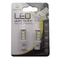 Автолампа Zollex LED T1104 1шт. (T10, white, 12V, SMD 2835x16)