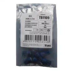 Автолампа Zollex LED TB1109 1шт. (T10, blue, 12V, SMD 5050x1)