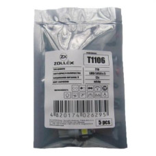Автолампа Zollex LED T1106 1шт. (T10, white, 12V, SMD 5050x5)