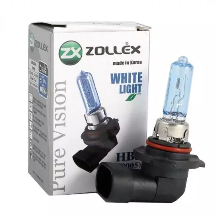 Автолампа Zollex Pure Vision White Light 60524 (P20d, НВ3, 5000K 12V, 60W)